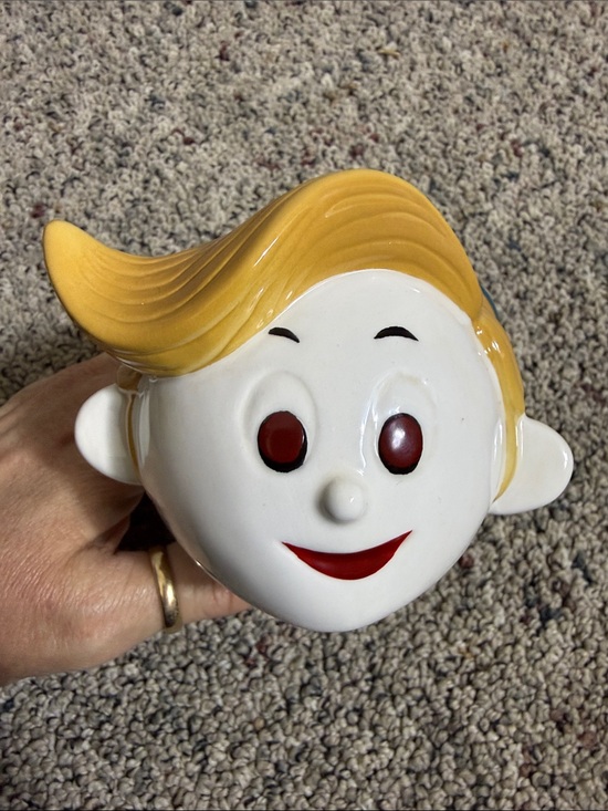 Enesco Other - Vintage Enesco Rudolph Island Of Misfit Toys Hermey the Elf Figural Ceramic Mug